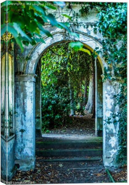 Building doorwindows Canvas Print by Phil Longfoot