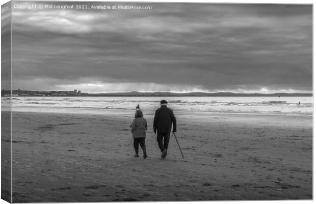 Walk through a storm  Canvas Print by Phil Longfoot