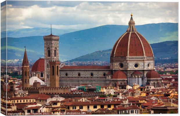 Florence Cathedral Canvas Print by Ron Thomas