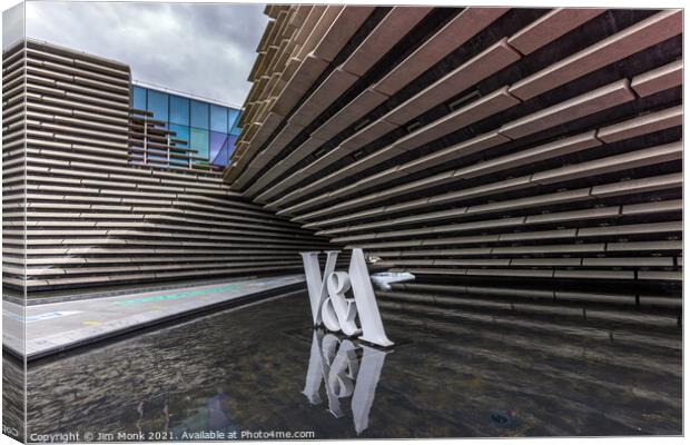V & A Dundee Canvas Print by Jim Monk