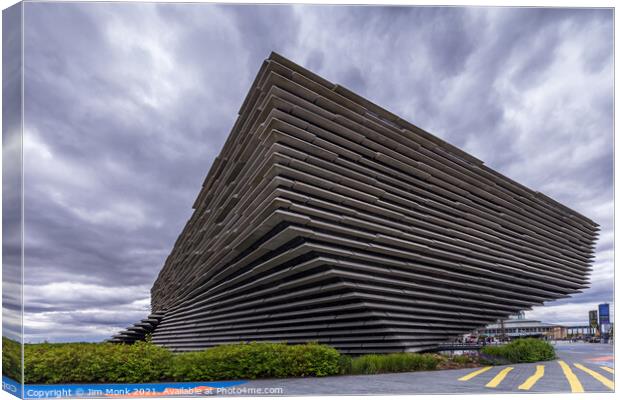 Dundee V&A  Canvas Print by Jim Monk