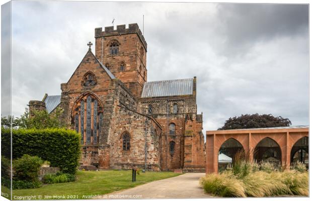 Carlisle Cathedral Canvas Print by Jim Monk