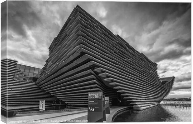  V&A in Dundee City Canvas Print by Jim Monk