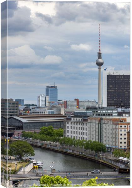 Berlin cityscape Canvas Print by Jim Monk