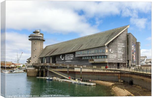 National Maritime Museum, Falmouth Canvas Print by Jim Monk
