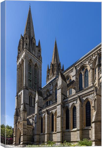 Truro Cathedral Canvas Print by Jim Monk