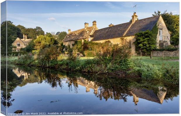 Upper Slaughter Canvas Print by Jim Monk