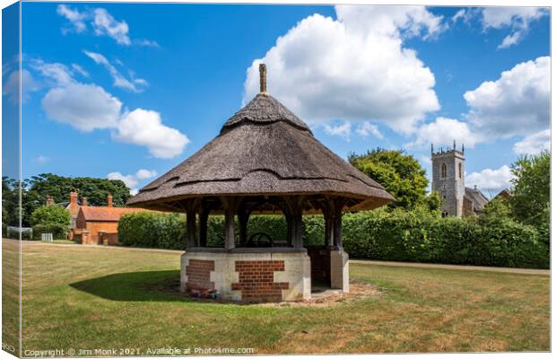 Woodbastwick, Norfolk Canvas Print by Jim Monk