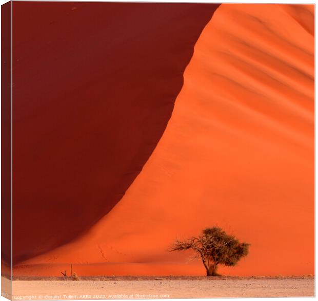 Dune 45 Sossusvlei, Namibia, Africa Canvas Print by Geraint Tellem ARPS