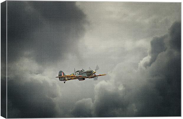 Hawker Hurricane Canvas Print by Jeni Harney