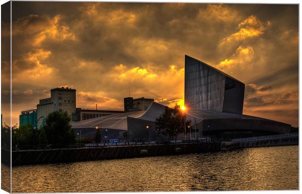 Imperial War Museum North Canvas Print by Jeni Harney