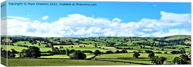 Majestic British Countryside Canvas Print by Mark Chesters