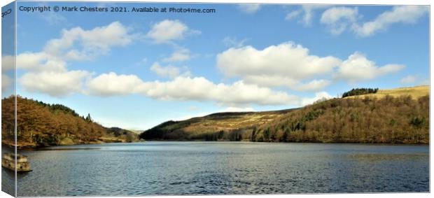 Majestic Beauty of Derwent Reservoir Canvas Print by Mark Chesters