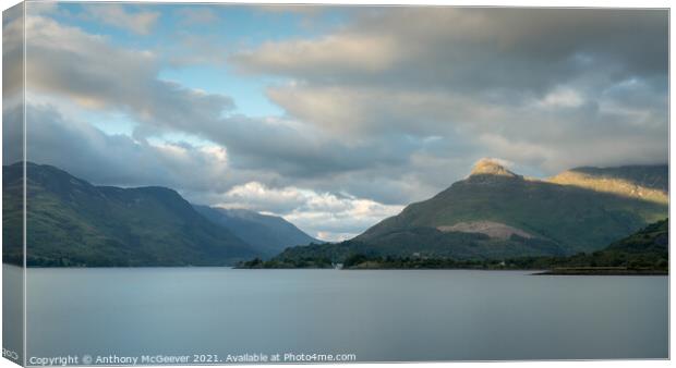 The Pap of Glencoe Canvas Print by Anthony McGeever