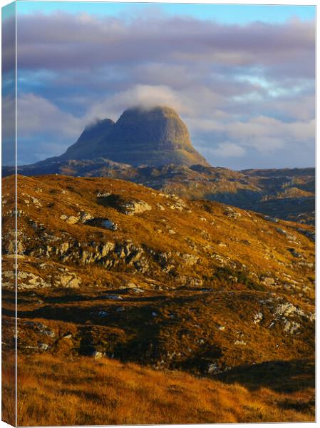 Suilven  Canvas Print by Anthony McGeever