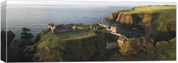 Dunnottar Castle Panorama  Canvas Print by Anthony McGeever