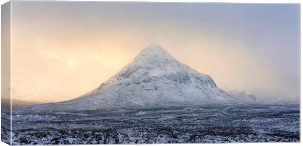 Buachaille Etive Beag  Canvas Print by Anthony McGeever