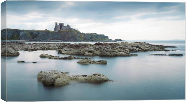  Remnants of Tantallon Canvas Print by Anthony McGeever