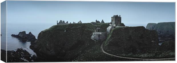 Dunnottar Castle Panorama Canvas Print by Anthony McGeever
