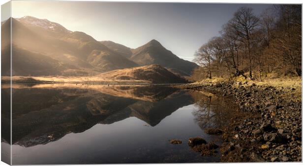 The Pap of Glencoe from Kinlochleven  Canvas Print by Anthony McGeever