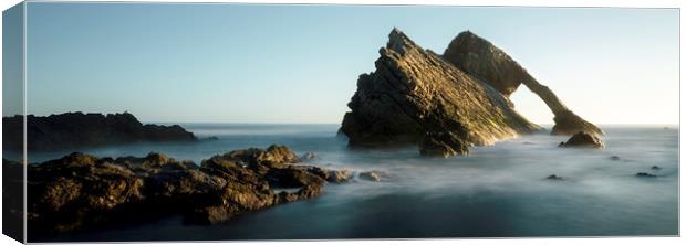 Bow Fiddle Rock Panorama Canvas Print by Anthony McGeever
