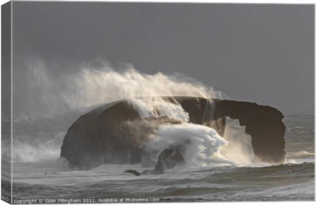 Dore Holm Storm Canvas Print by Sean Fillingham