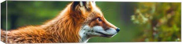 Red fox Canvas Print by Massimiliano Leban