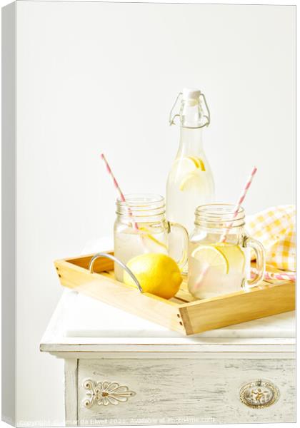 Lemonade Canvas Print by Amanda Elwell