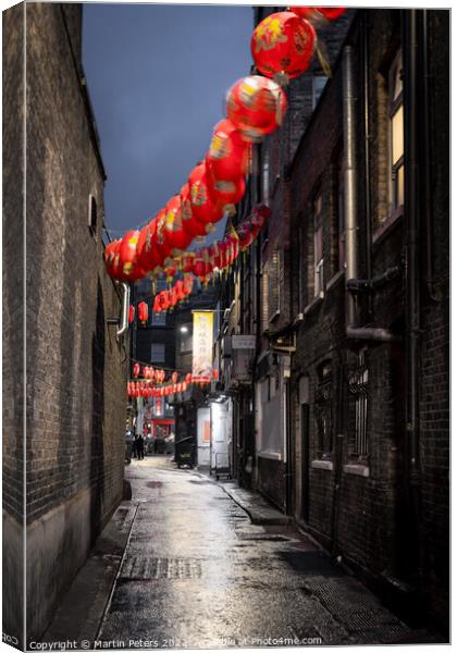 Vibrant and Cultural China Town Canvas Print by Martin Yiannoullou