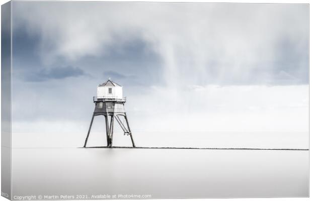 Dovercourt Lighthouse  Canvas Print by Martin Yiannoullou