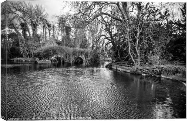 River Avon Warwickshire Canvas Print by Stuart Chard