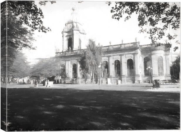 The Cathedral Church of St Philips Birmingham Canvas Print by Stuart Chard