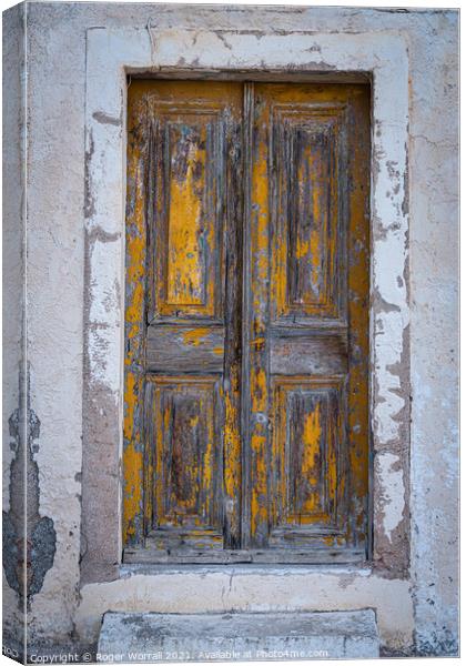 Doors Canvas Print by Roger Worrall