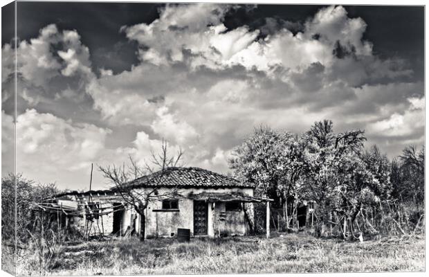 Old Derelict Building Canvas Print by Nic Croad