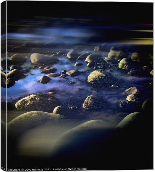 Moon Pool Canvas Print by Dave Harnetty