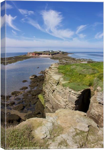 Hilbre Island Canvas Print by Daniel Cowderoy