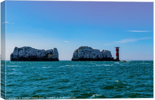 The Needles  Canvas Print by Norbert David