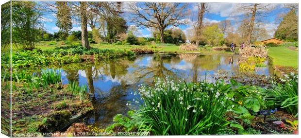 Beth chatto gardens Canvas Print by Michael bryant Tiptopimage