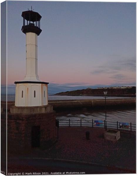 Candlestick Lighthouse  Canvas Print by Mark Ritson