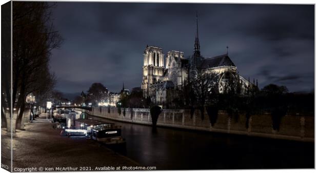 Paris  Canvas Print by Ken McArthur