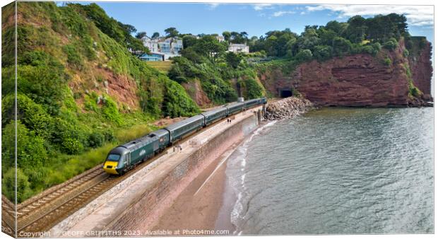 Great Western HST Canvas Print by GEOFF GRIFFITHS