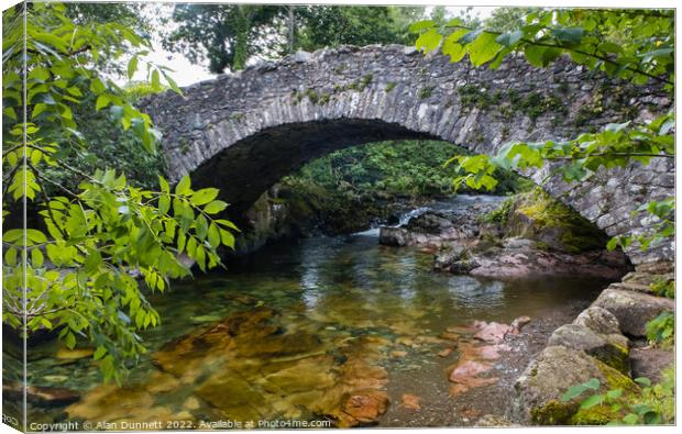 Doctor Bridge Canvas Print by Alan Dunnett