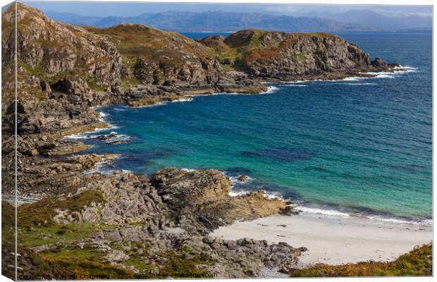 Camas Daraich Beach, Skye Canvas Print by Photimageon UK