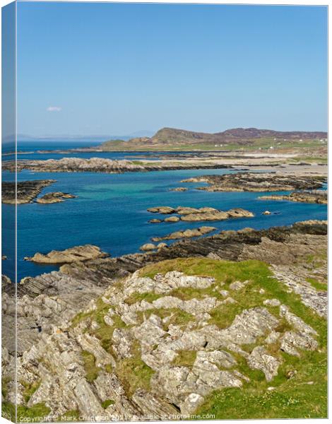 West coast of Colonsay Canvas Print by Photimageon UK