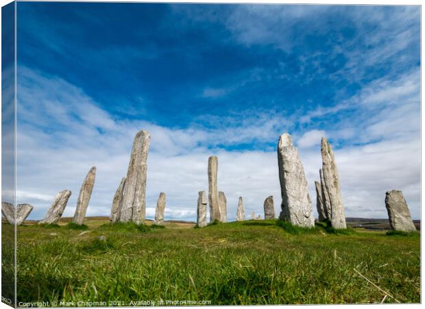 Callanish Standing Stones, Isle of Lewis Canvas Print by Photimageon UK