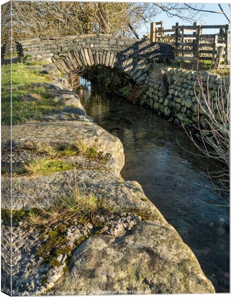 Fell Foot Bridge, Cumbria Canvas Print by Photimageon UK