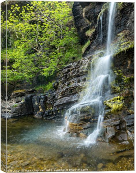 Boreraig waterfall, Isle of Skye Canvas Print by Photimageon UK