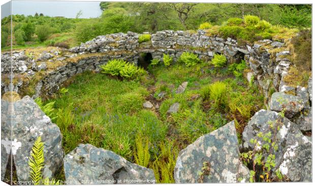 Iron Age Broch, Totaig, Scotland Canvas Print by Photimageon UK