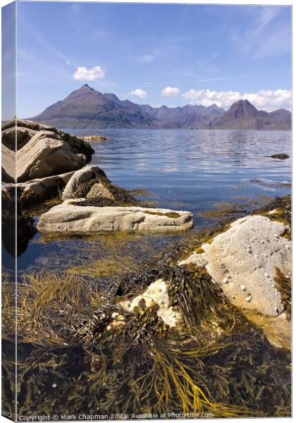 The Black Cuillin mountains on the Isle of Skye Canvas Print by Photimageon UK