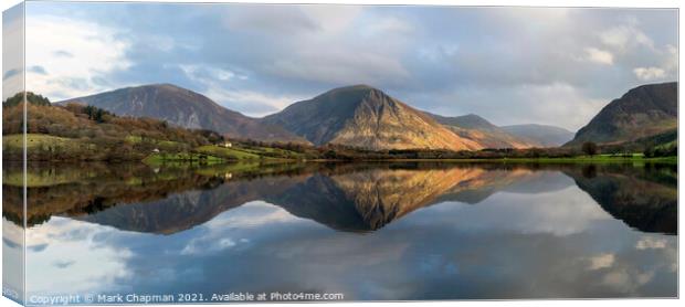 Loweswater and Lakeland Fells in the English Lake District, Cumbria, UK  Canvas Print by Photimageon UK